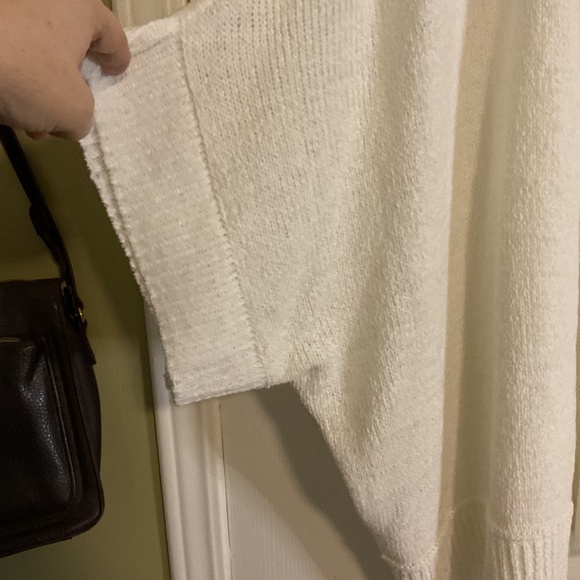 NWT Cable & Gauge White Open Front Cardigan - Picture 4 of 6